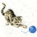 Borduurpakket dieren - Hannah Dale Kitty