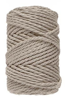 Lammy Yarns - Macrame 8 - 791 beige op=op uit collectie 