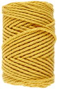 Lammy Yarns - Macrame 8 - 512 geel (op=op uit collectie)