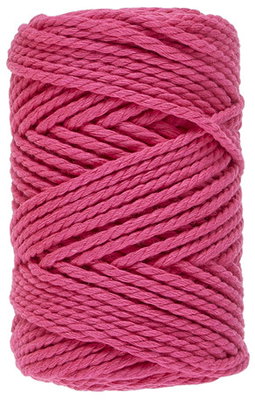 Lammy Yarns - Macrame 8 - 020 roze op=op uit collectie 