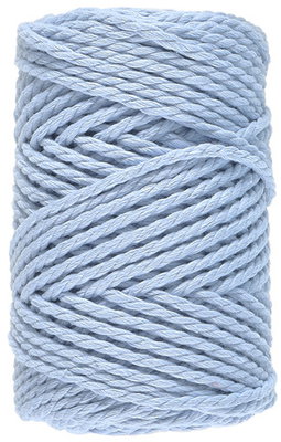 Lammy Yarns - Macrame 8 - 055 baby blauw op=op uit collectie 
