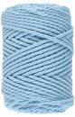Lammy Yarns - Macrame 8 - 062 licht aqua blauw (op=op uit collectie)