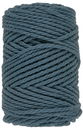 Lammy Yarns - Macrame 8 - 850 petrol blauw