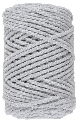 Lammy Yarns - Macrame 8 - 003 licht grijs op=op uit collectie 