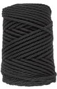 Lammy Yarns - Macrame 8 - 001 zwart (op=op uit collectie)