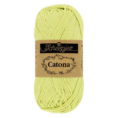 Scheepjes Catona 392 lime juice 10 gram 