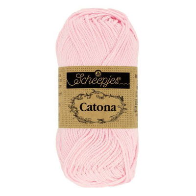 Scheepjes Catona 238 powder Pink 10 gram 