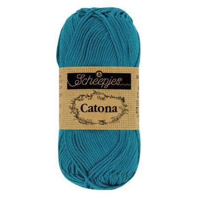 Scheepjes Catona 400 Petrol Blue 10 gram 