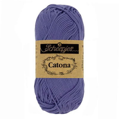 Scheepjes Catona 508 deep amethyst 10 gram 