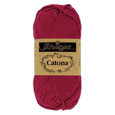 Scheepjes Catona 517 ruby 10 gram 
