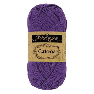 Scheepjes Catona 521 deep violet 10 gram 