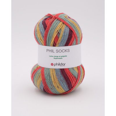 Phildar Phil Socks Multico CL Santa Monica op=op uit collectie 
