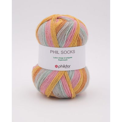 Phildar Phil Socks Multico Fp Nymphea op=op uit collectie 
