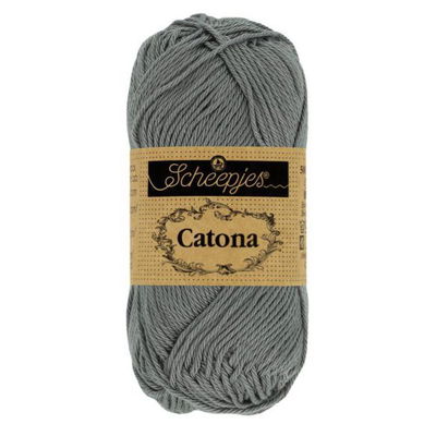 Scheepjes Catona 242 Metal Grey 10 gram 