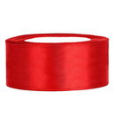 Satijnlint 25 mm rood (per meter)