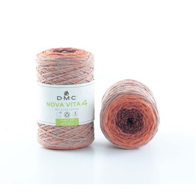 DMC Nova Vita 4 multicolor 105 zalm grijs