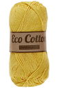 Lammy Yarns Eco Cotton 372 geel (op=op uit collectie)