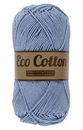 Lammy Yarns Eco Cotton 022 blauw lavendel (op=op uit collectie)