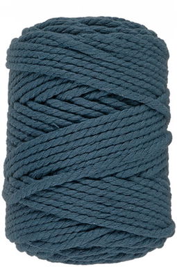 Lammy Yarns - Macrame 10 - 850 pertol blauw