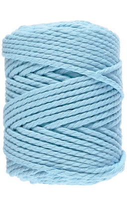 Lammy Yarns - Macrame 10 - 062 licht aqua blauw
