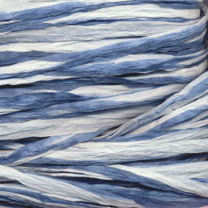 Adriafil Rafia 20 blauw licht gemeleerd op=op uit collectie 