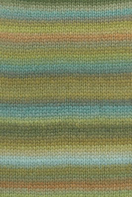 Lang Yarns Cloud 1077.0001 - multi color groen op=op uit collectie 