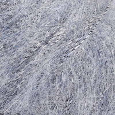 DROPS Kid silk 43 Blauwe wind op=op uit collectie 