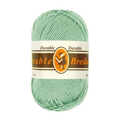 Durable Cotton 8 brei- en haakgaren 2137 mint groen op=op uit collectie 