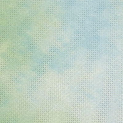 Aida 5,5 geprint 0747 mint blauw 38 a 45,7 cm 