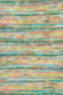 Lang Yarns Kid Color 1079.0006 oranje mint mix op=op uit collectie 