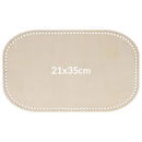 Tasbodem rechthoek 21 a 35 cm hout