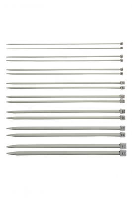 Breinaalden met knop nr 3,75 - 30 cm