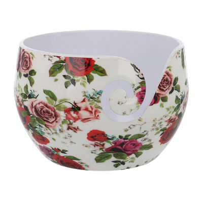 Kluwenhouder - yarn bowl roses op=op 
