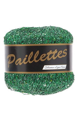 Lammy Yarns Paillettes 410 groen