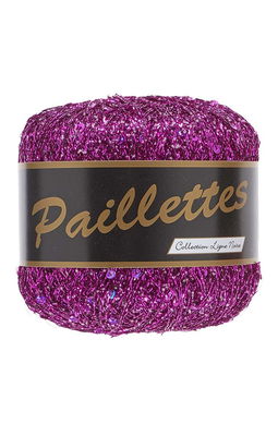 Lammy Yarns Paillettes 406 fuchsia