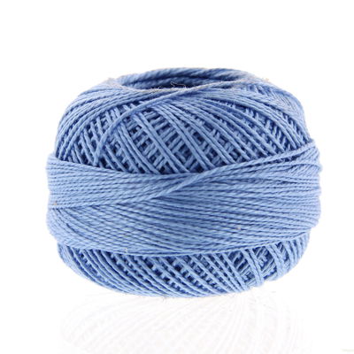 Rellana Gold Perlgarn 8 - 2088 licht blauw 10 x 10 gram op=op 