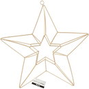 Frame metaal ster 28 cm (op=op)