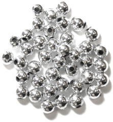 Kraal 3 mm - zilver 150 stuks 