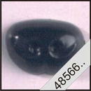 Neus 21 mm zwart bol (5 stuk)