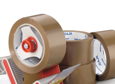 Tape afroller met 1 rol 50 mm transparant