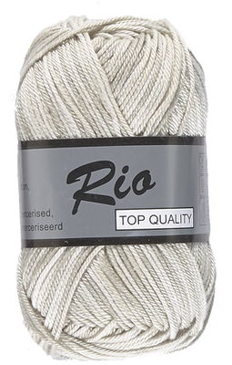 Lammy Yarns Rio multi 621 ecru grijs