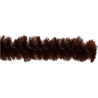 Chenille 6 mm - 30 cm Bruin 25 stuks 
