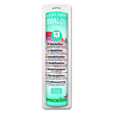 Madeira Avalon Plus Wash Away 0,3 a 0,3 mm wit - M9442