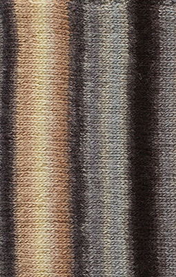 Lammy Yarns Rainbow 4 702 grijs bruin