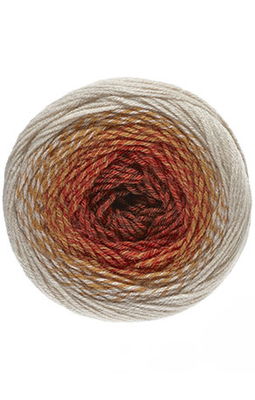 Lammy Yarns Happy Colors 407 beige bruin mix