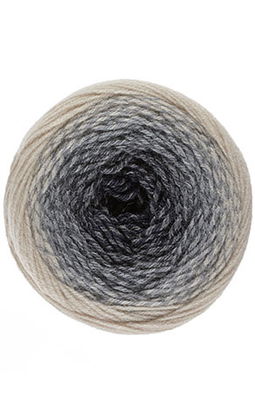 Lammy Yarns Happy Colors 416 beige grijs mix