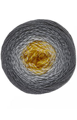 Lammy Yarns Happy Colors 417 grijs oker mix