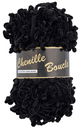 Lammy Yarns Chenille Boucle 001 zwart