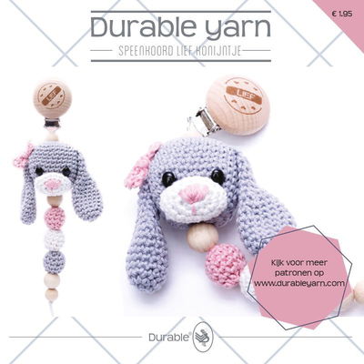 Patronenboekje Speenkoord konijn