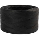 Raffia papier 503292 zwart 7-8 mm 100 meter